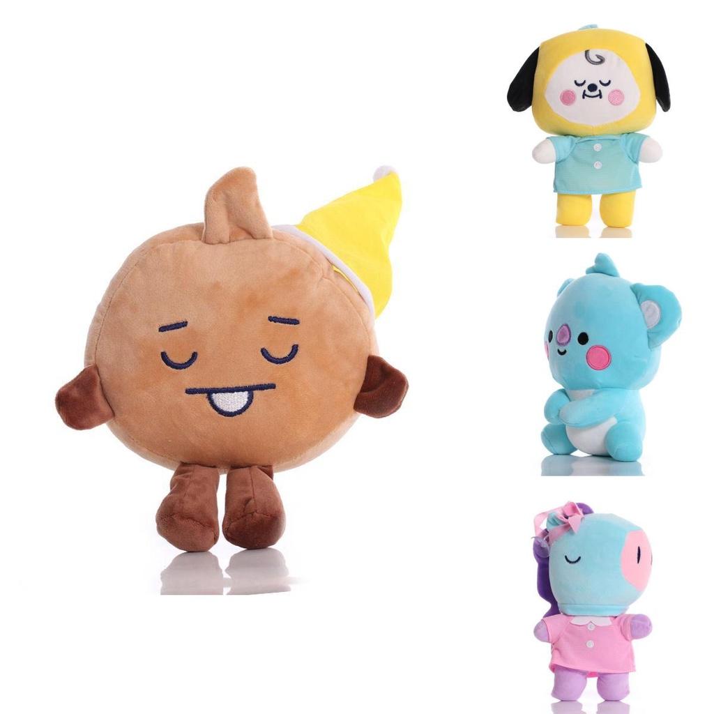 Bt21 Игрушка Плюшевая Набивная Кукла Тата Манг Чимми РДж Койя Куки Шуки Ван Kpop Bts