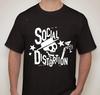 SOCIAL DISTORTION Ура пьющий скелет Трэш Панк-рок группа Футболка