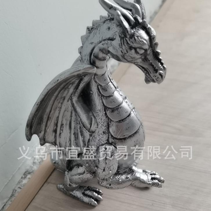 Wing Lifting Leg Flying Dragon Double Wing Noble Dragon Wing Simulation Flying Dragon Ornament Ornament Resin Craft Design