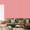 Coral Stripes Wallpaper for Living Room and Bedroom 50x1000