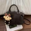 Модная ручная сумка-бостон для поездок на работу, Сумка через плечо для работы, Простая маленькая сумочка для офиса