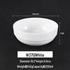 Белая melamine миска для лапши A5, коммерческая