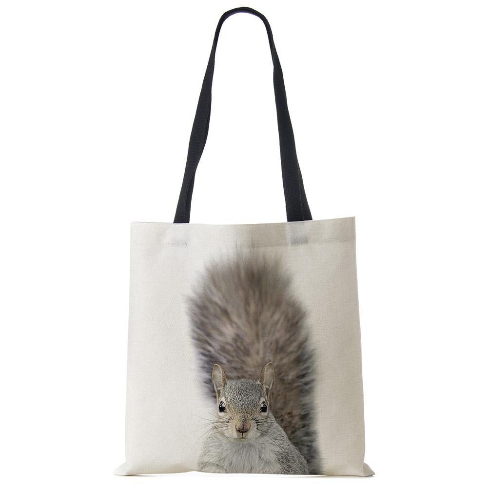 Милая Серия Животных Панда Коала Слон Принт Женская Сумка Повседневная Сумка-Тоут Сумка через Плечо Большая Вместимость KTY