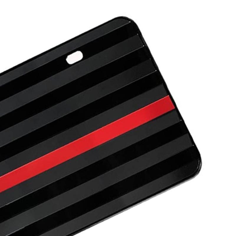 Рамка номерного знака автомобиля США из алюминиевого сплава с тиснением 3D узором флага, водонепроницаемый держатель номерного знака, замена