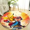 Personalized P-Pokemon Round Chair Office Rug - Perfect for Mat, Office Chair & More - Ideal Gift for Birthdays and Holidays