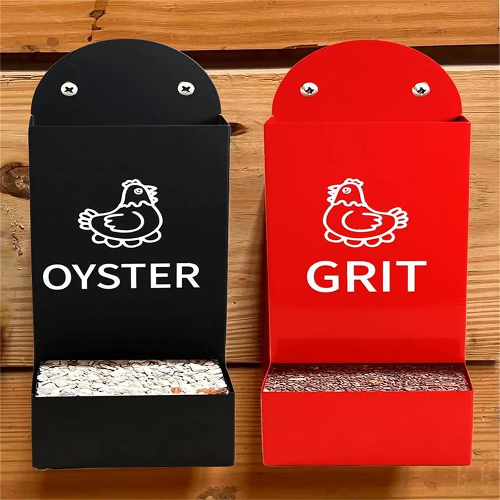 Кормушка для кур и кормушка для гравия Металлическая Аксессуары для курятника Автоматическая