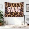 Стильный гобелен с леопардовым принтом SWAG, Американский ретро хип-хоп настенное панно для спальни, гостиной, общежития