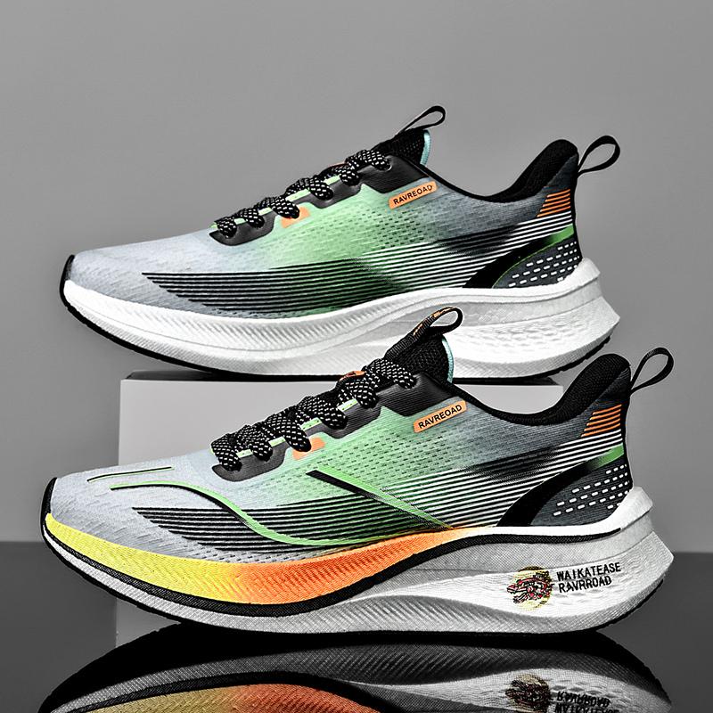 Кроссовки для бега Marathon Carbon Plate для мужчин, спортивные, дышащие, легкие, женские, удобные, спортивные, нескользящие, специальные
