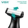 VGR Новый эпилятор 3-в-1 Набор для стрижки волос Градиентный цвет Бытовой бритвенный станок IPX6 Водонепроницаемый со светодиодом Интеллектуальная цифровая домашняя бритва Бритва V-361