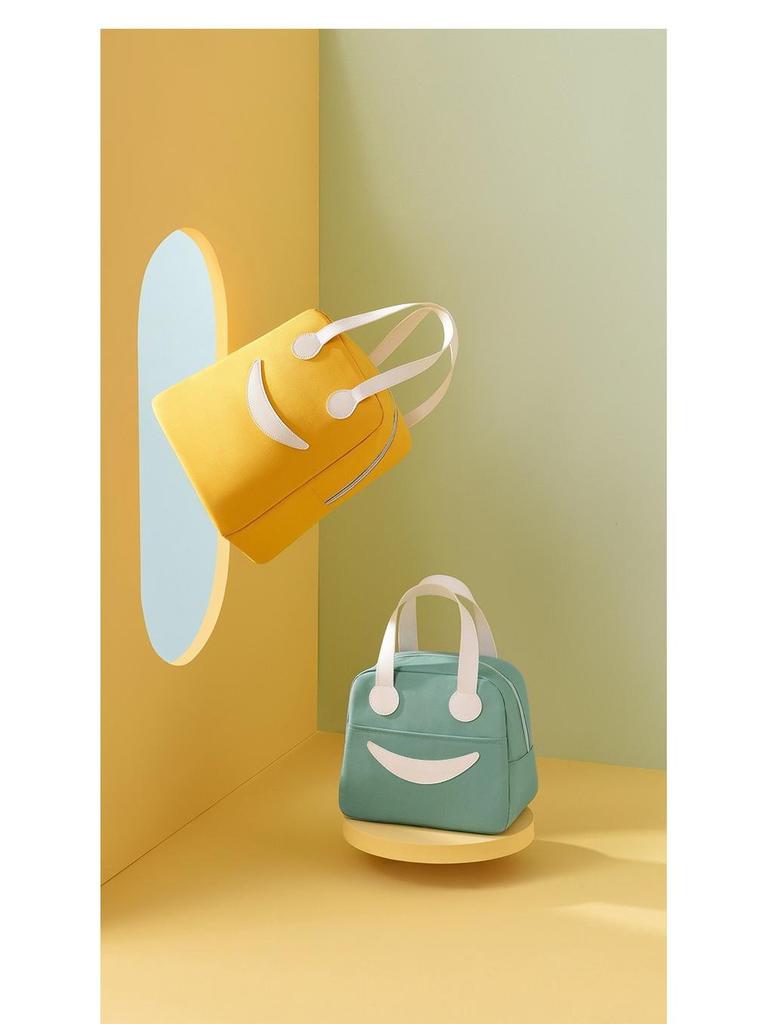 Прочная термоизолированная сумка для ланча: Милый, Простой, Утепленный Дизайн для Улицы и Поездок на Работу