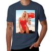 Pamela Anderson Baywatch TShirt Casual Fashion Short Sleeve Cotton TShirt
