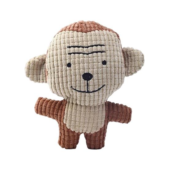 Игрушка для жевания собак и кошек, пищащая интерактивная игрушка для домашних животных с хрустящей бумагой, снимающая скуку и стресс, плюшевая игрушка для животных, прорезывающихся зубов, чистящая игрушка, товары для животных