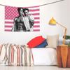 Pinks American Flag Tapestry Gift For Woman For Man Loves Wall Art Tapestry Poster Gifts Gift