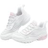 Skechers Детские удобные мягкие универсальные нескользящие износостойкие низкие повседневные кроссовки Детские кроссовки Белые 303975L-WHT