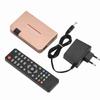 RF To HDMI All Standard Converter Analog TV Receiver Adapter Remote Control (VDE)