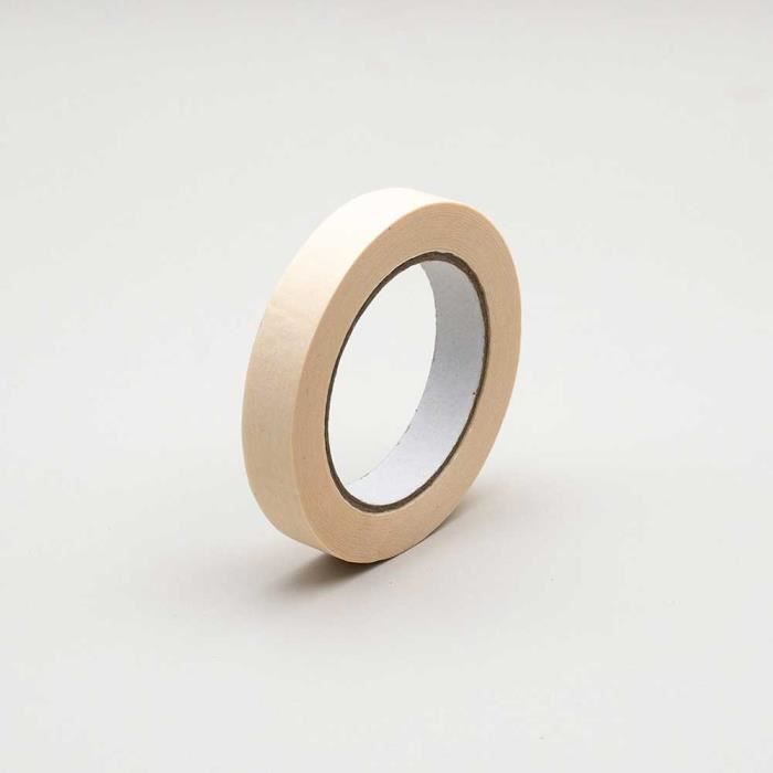 Adhesive Masking Tape – Protection for Painting Work DIY Superior Quality Finish All Surfaces - 19mm X 50m