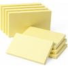 8 Pads Large Sticky Notes Yellow 3 x 5 in,800 Sheets Self-Stick Notes Pads, Super Adhesive Recyclable Sticky Pads for Office, School Supplies, Home,