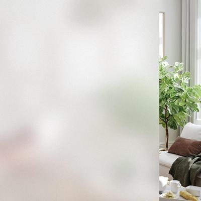 Матовая пленка для защиты окон, терморегулирующая, блокирующая УФ-излучение, статическая, неклейкая, многоразовая, для дверей, ванной, домашнего офиса