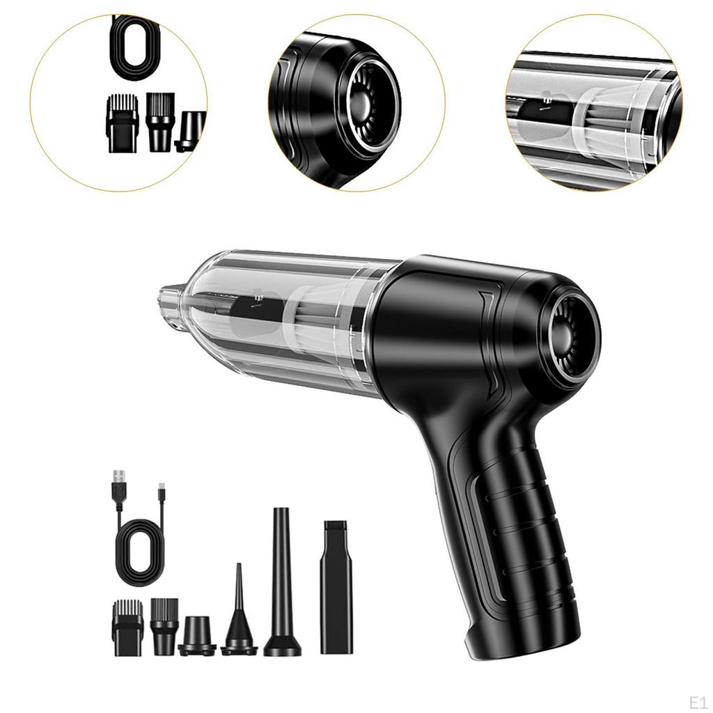 Автомобильный пылесос ручной беспроводной для авто и бытового использования