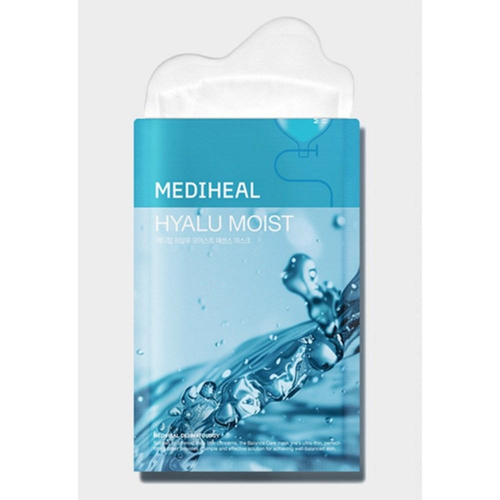 Mediheal Маска красоты Hyalu Moist Essence, 1 маска, 20 мл (0,68 жидких унций)