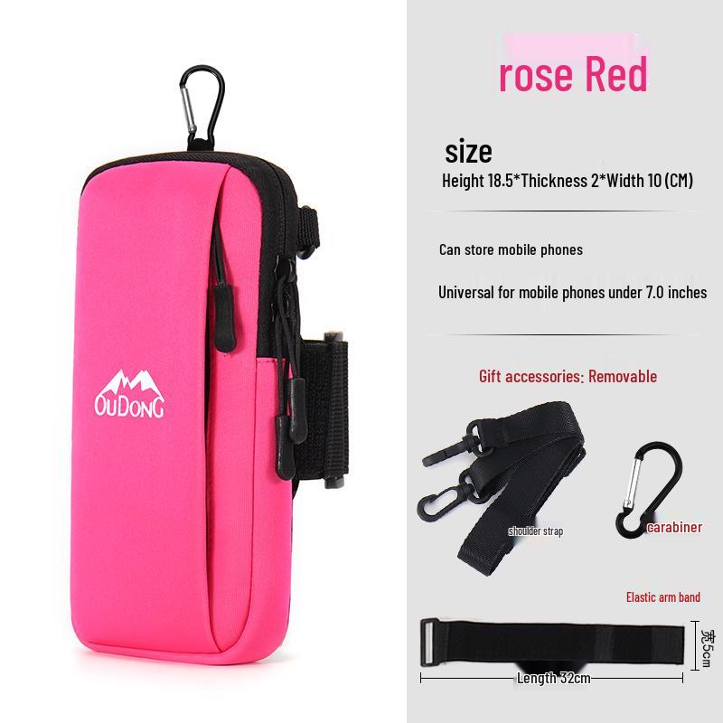 Спортивный фитнес-браслет: Многофункциональная сумка-чехол на руку и запястье для мобильного телефона для бега и активного отдыха