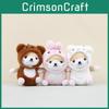 Keychain Hamster Adorable Plush Toy With Soft Pp Cotton For Teens Accessory