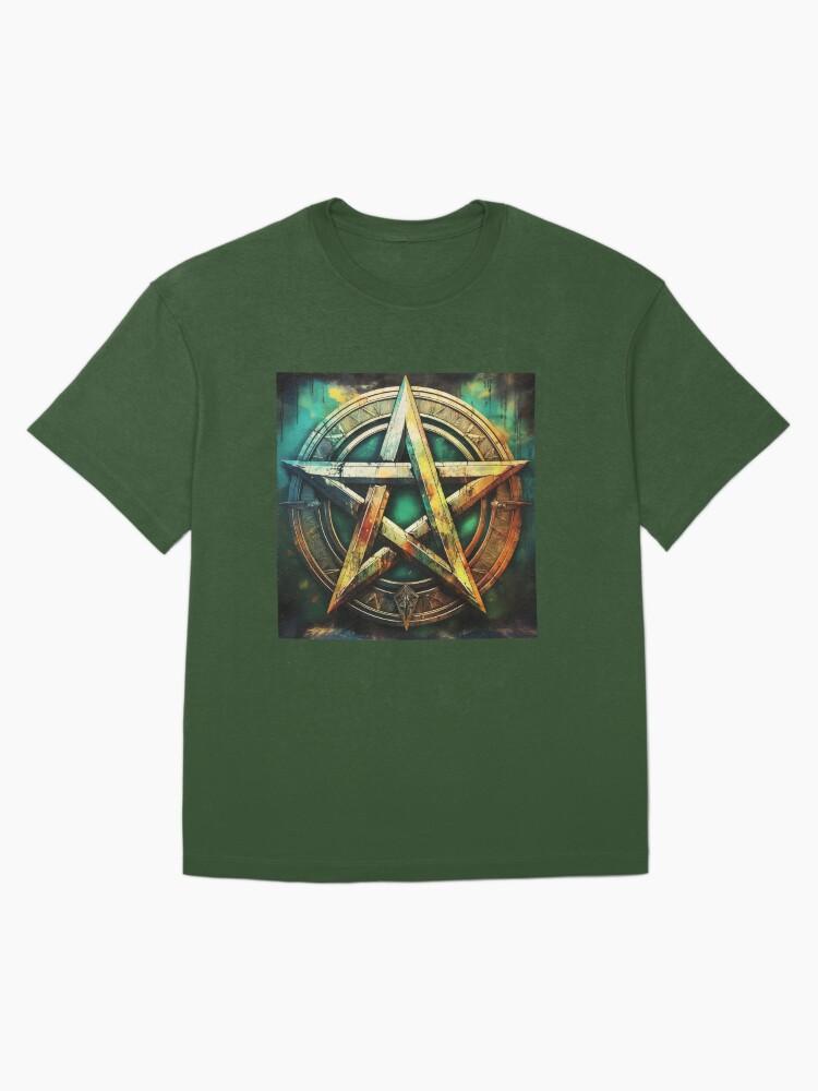 Pentangle Talisman Pentacle Pentangle Oversized T-Shirt
