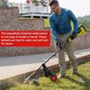 Adjustable Mower Auxiliary Wheels Universal Mower Wheel Attachment  Mowing The Lawn