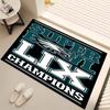 1pc Philadelphia Eagles logo Print Area Rug - Soft, Washable Non-Slip Indoor Mat, Living Room, Home Office Decorative Rug,Office Decorative