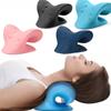 Neck and Shoulder Stretcher Neck Relaxer Cervical Traction Device Cervical Spine Correction Pillow