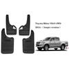 Передние и задние 4 шт. для Toyota Hilux Vigo 4WD 2WD, брызговики на крыло, брызговики, брызговики, автомобильные аксессуары, авто стиль