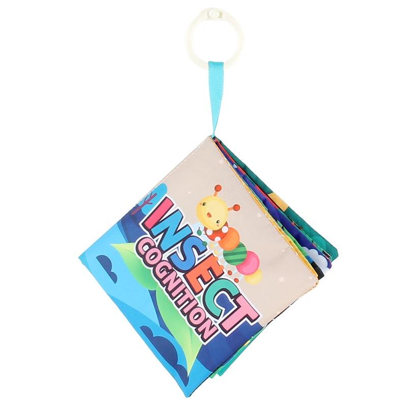 Ткань Младенческая Мягкая Ткань Книга Детские Ранние Познавательные Принадлежности Образовательные