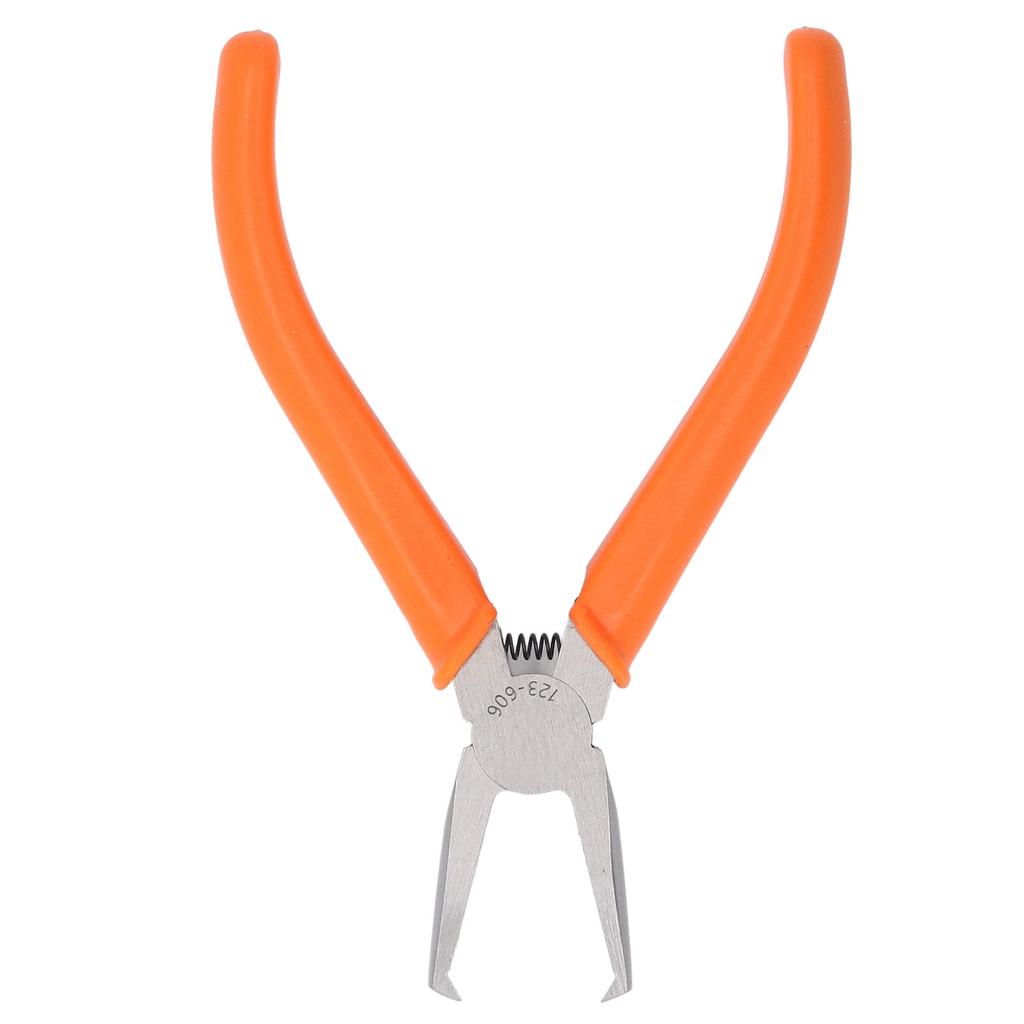 Плоскогубцы для кусачек 6 мм, изогнутые, закаленные, из хромованадиевой стали, прямоугольные, плоскогубцы для плоского среза