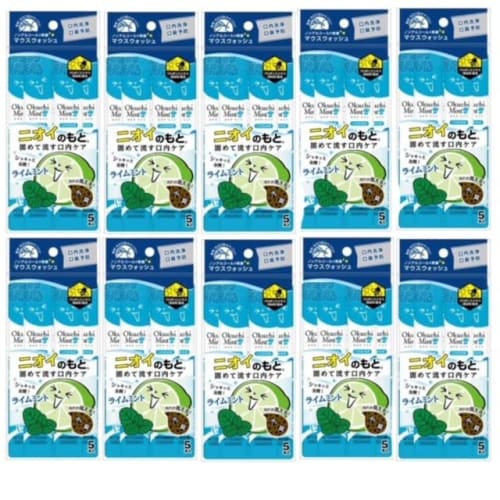 (Pack of 10) Octimint Mouthwash, 11ml X 5 Bottles