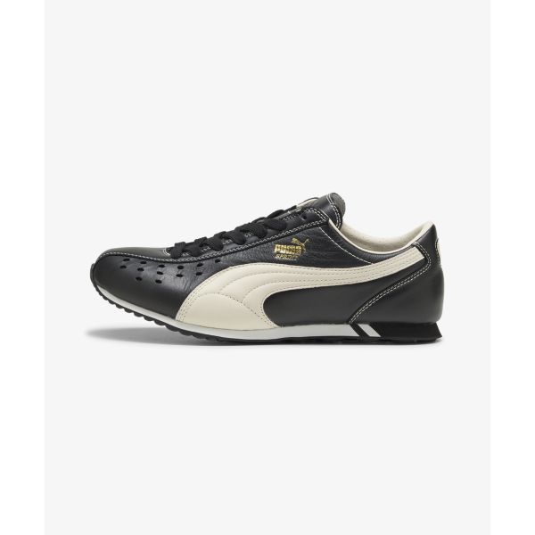Puma Sprint Удобные Универсальные Дышащие Низкие Повседневные Кроссовки Унисекс Черные Белые 402960-03