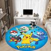 1 шт. Круглый ковер Pokemon для офиса, под офисные стулья, спальни, гостиной, домашний декор a1016278