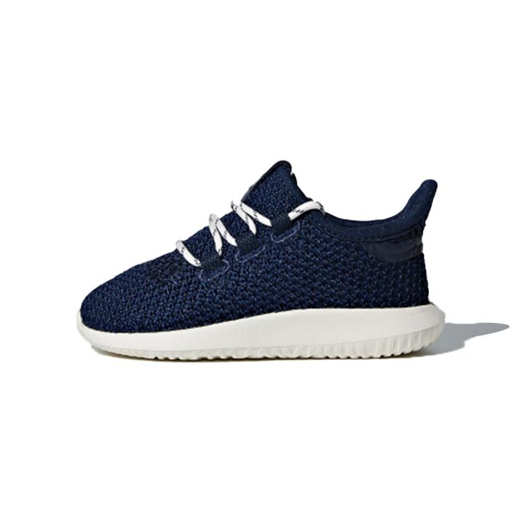 Adidas Originals Tubular Shadow I Slip Resistant And Breathable Low top Toddler Shoes Navy Blue Infant And Toddler BB6762