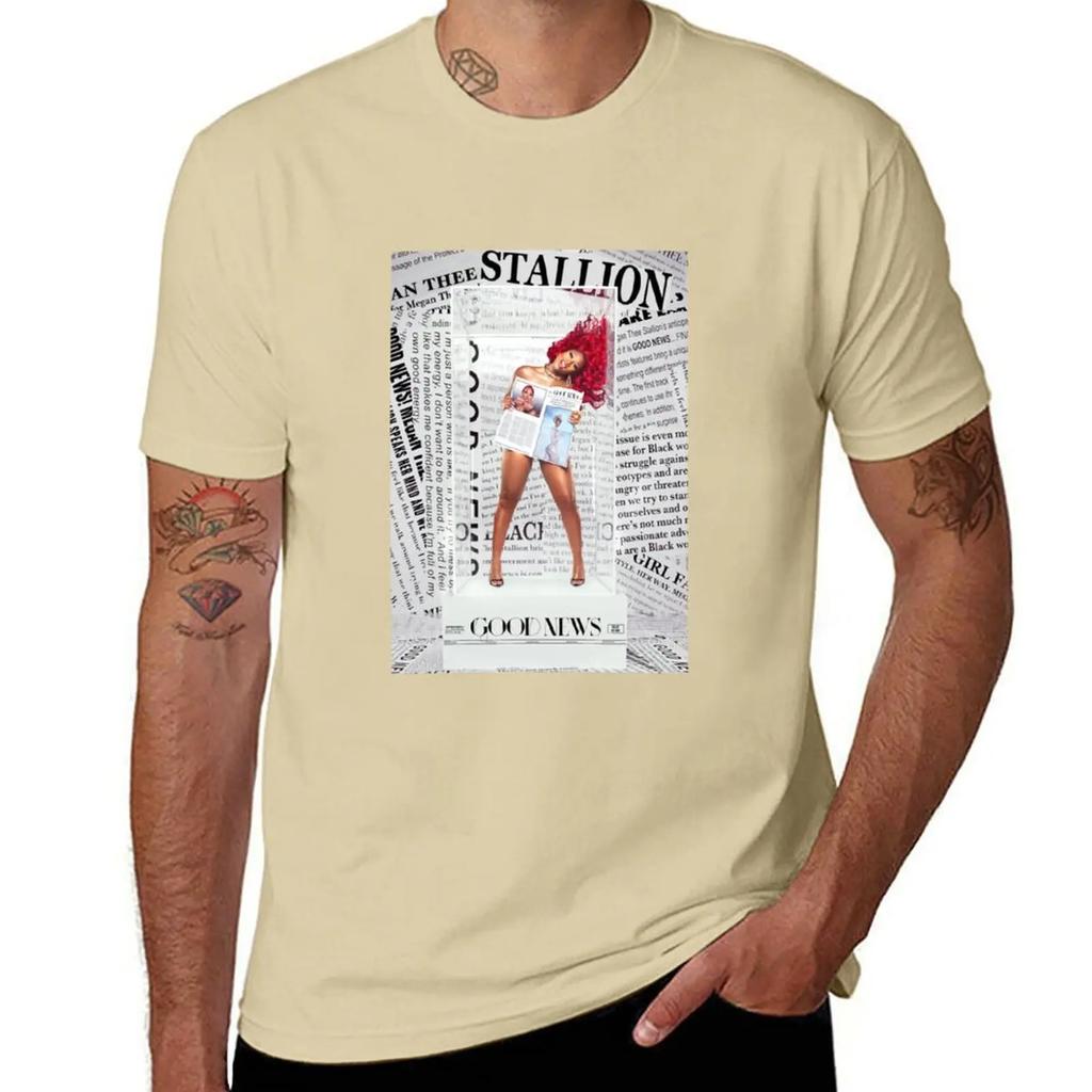 Megan thee stallion T-Shirt Short sleeve tee aesthetic clothes workout shirt