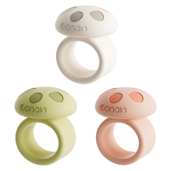 1/3 шт. Грибок дверная ручка бампер кольцо силиконовый дверной стопор настенный протектор дверная ручка ручка антистолкновительное кольцо дверной рычаг буфер бампер