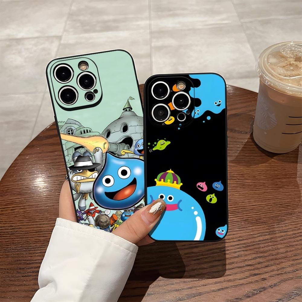 Чехол для телефона D-Dragon Quest Slime для 17 Pro Max Iphone 14 Pro Max 12 16 15 13 Pro 11 Xr X Xs 8 7 Plus Задняя крышка