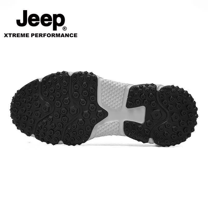 Jeep Мужская дышащая сетчатая обувь без шнурков для улицы