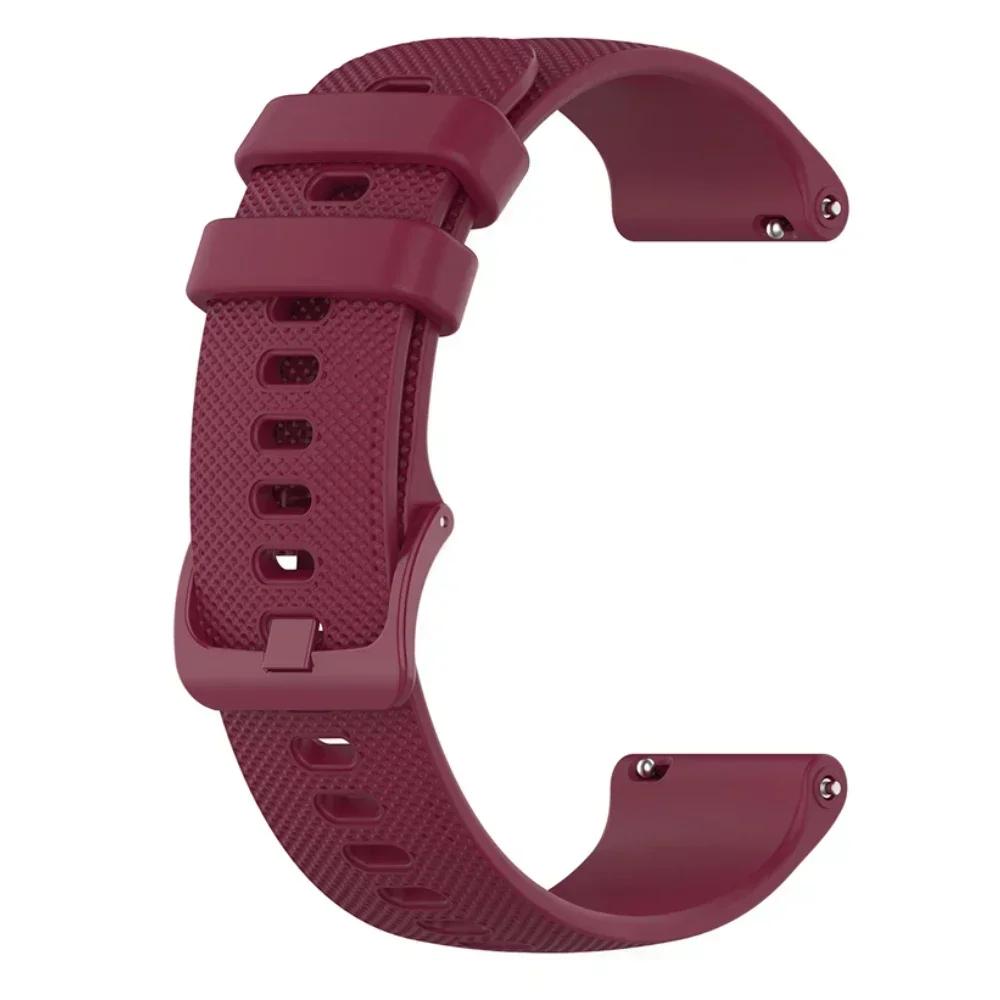 Силиконовый ремешок для TicWatch Pro 3 Ultra Ремешок для TicWatch GTW/GTX/S2/E2/E3/GTH Замена 20 мм 22 мм Спортивный дышащий аксессуар