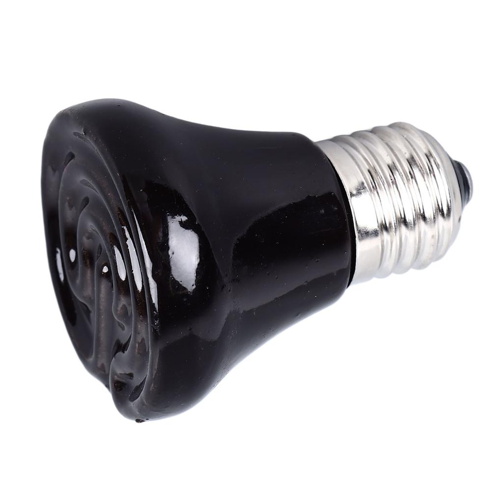 Reptile Heat Lamp Ceramic Heat Emitter No Light Emitting Heat Bulbs for Chicken Cats Parrots