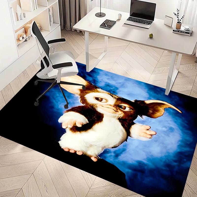 1pc Gremlins Print Area Rug - Soft, Washable Non-Slip Indoor Mat, Living Room, Home Office Decorative Rug,Office Decorative