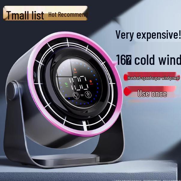 2026 Ultra-Quiet Portable Desktop Fan for Home and Office