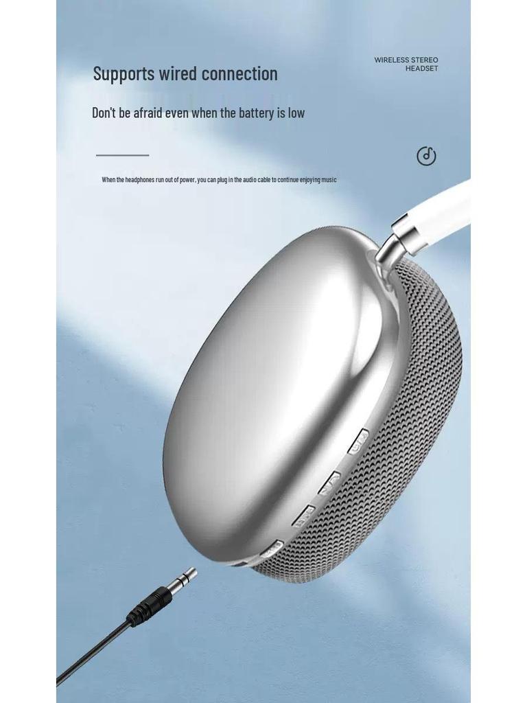 P9ProMax Полноразмерные Bluetooth-наушники с долгим временем работы от аккумулятора и глубоким басом