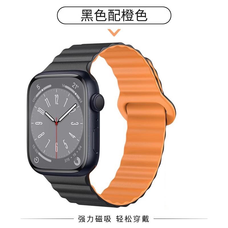 Подходит для Apple S11 watch iwatch1 ремешок applewatch1 магнитное крепление S11 силиконовый S1 осень и зима Ultra1