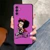 Mafalda Cartoon Cute Soft Phone Case for Samsung A17 A37 A57 A16 A26 A36 A56 A15 A25 A35 A55 A14 A24 A34 A54 A13 A23 A33 A53 A52