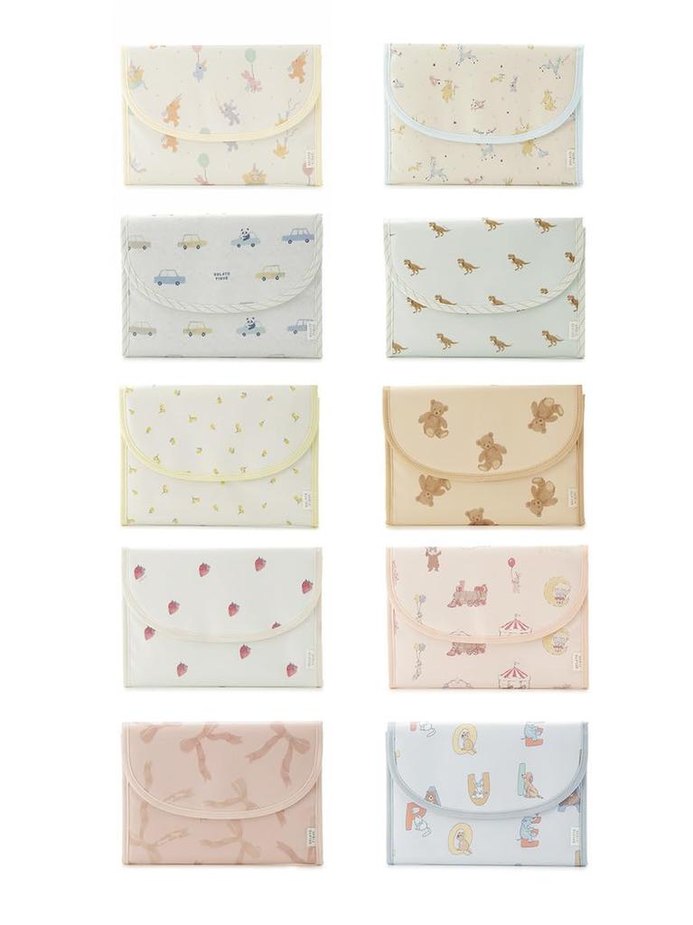 Gelato Pique Limited Edition Print Maternal and Child Health Handbook YEL All-Over Case, Medium, PWGG259124, Women's,