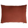 Taie D'oreiller - Gaia - 50 X 70 Cm - Gaze De Coton - Terracotta - Lavable À 60°